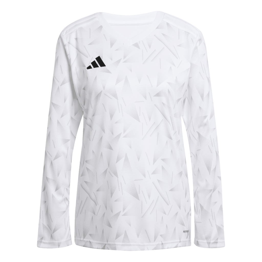 adidas Women's Team Icon 25 Long Sleeve Jersey - White