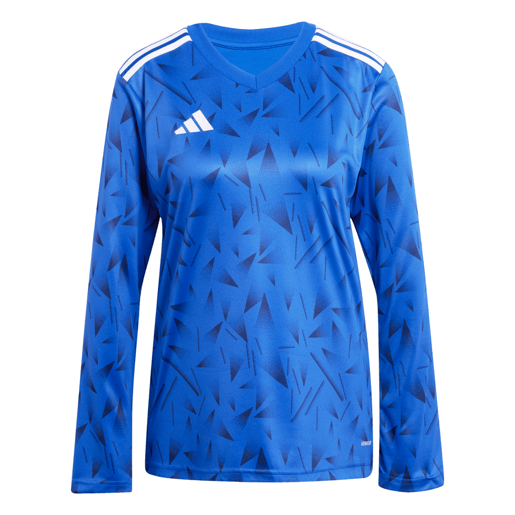 adidas Women's Team Icon 25 Long Sleeve Jersey - Royal