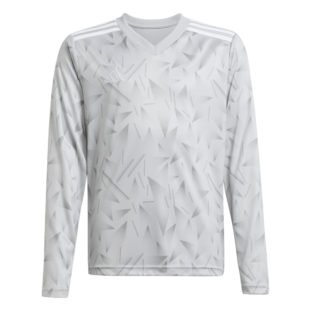 adidas Youth Team Icon 25 Long Sleeve Jersey - Grey