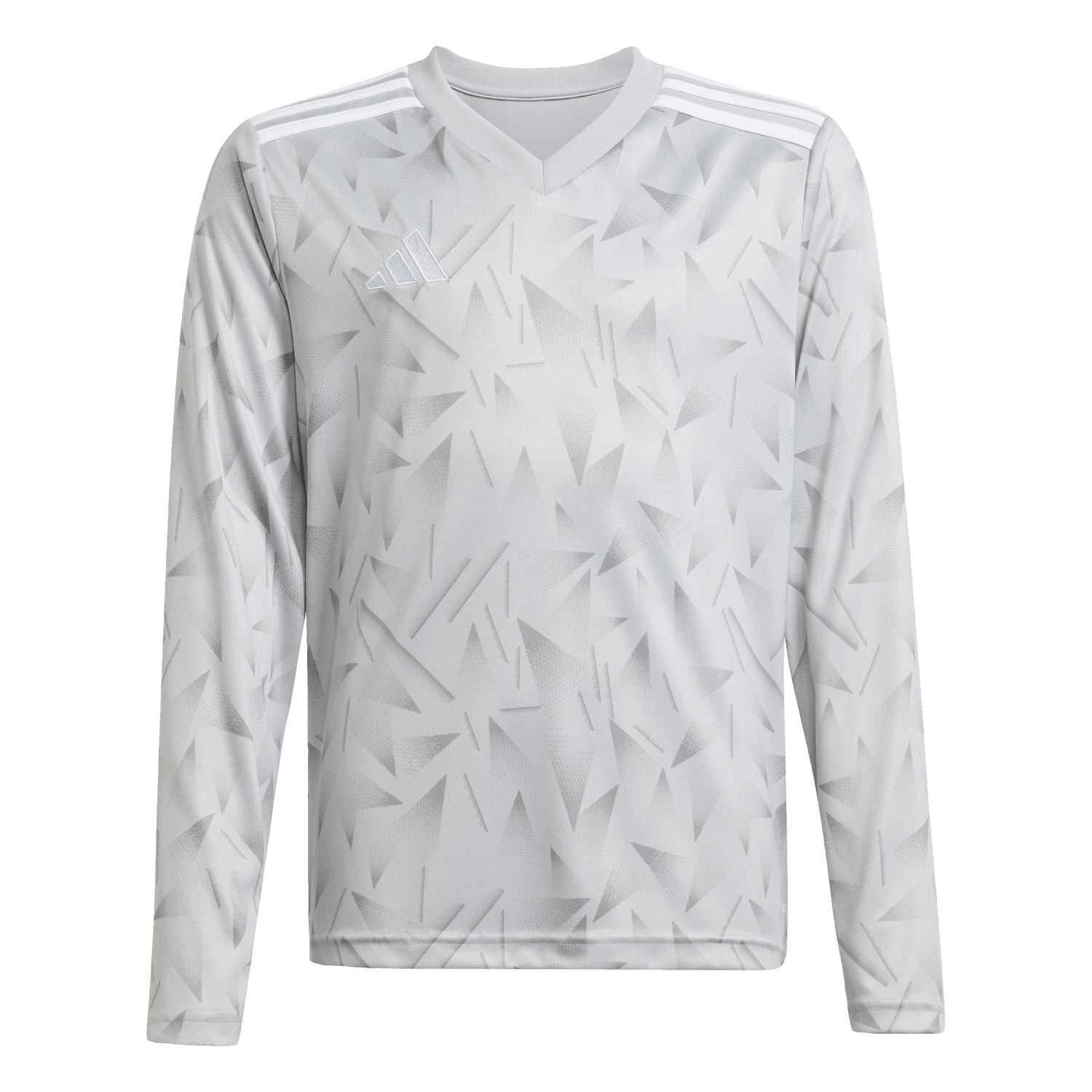 adidas Youth Team Icon 25 Long Sleeve Jersey - Grey