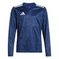 adidas Youth Team Icon 25 Long Sleeve Jersey - Navy Blue