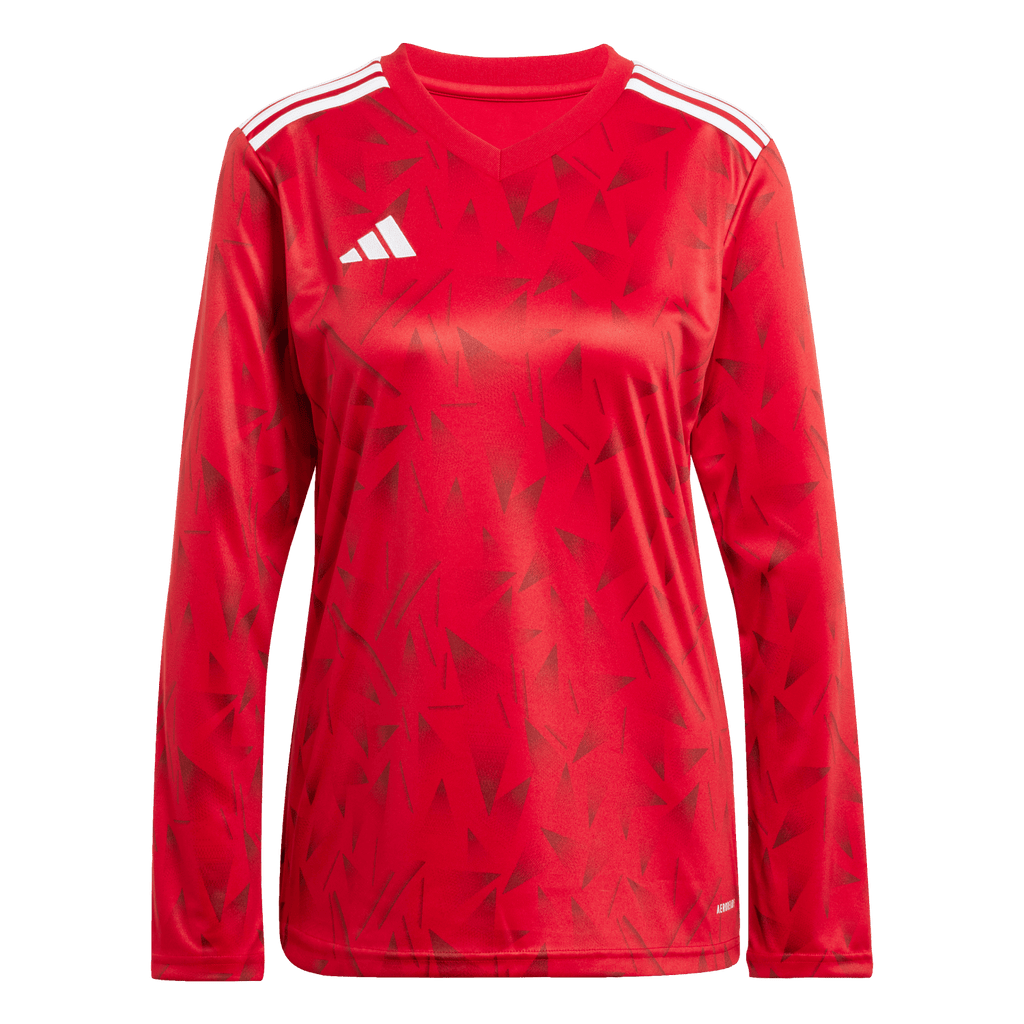 adidas Women's Team Icon 25 Long Sleeve Jersey - Red