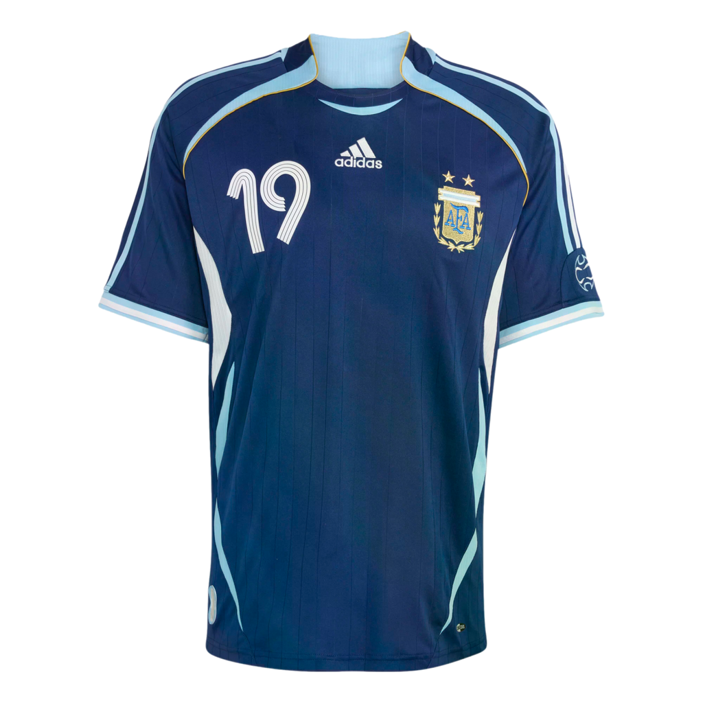 Adidas Argentina Retro 2006 Messi Away Jersey