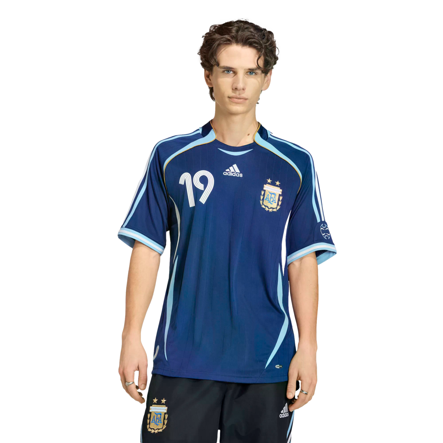 Adidas Argentina Retro 2006 Messi Away Jersey