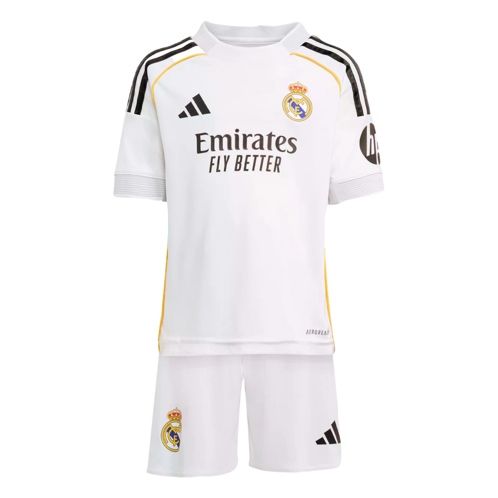 Adidas Real Madrid 25/26 Toddler Home Mini Kit