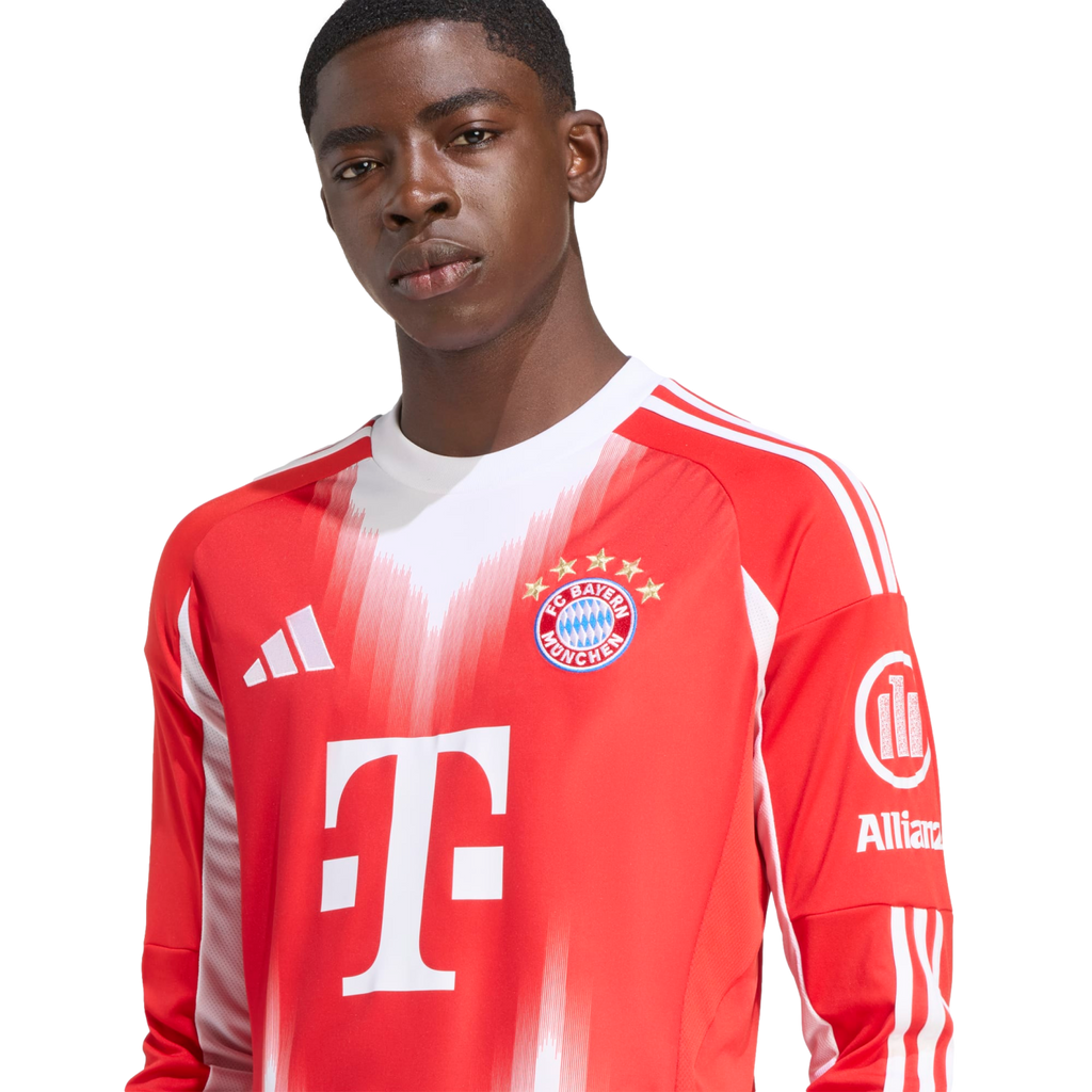 Adidas Bayern Munich 25/26 Long Sleeve Home Jersey