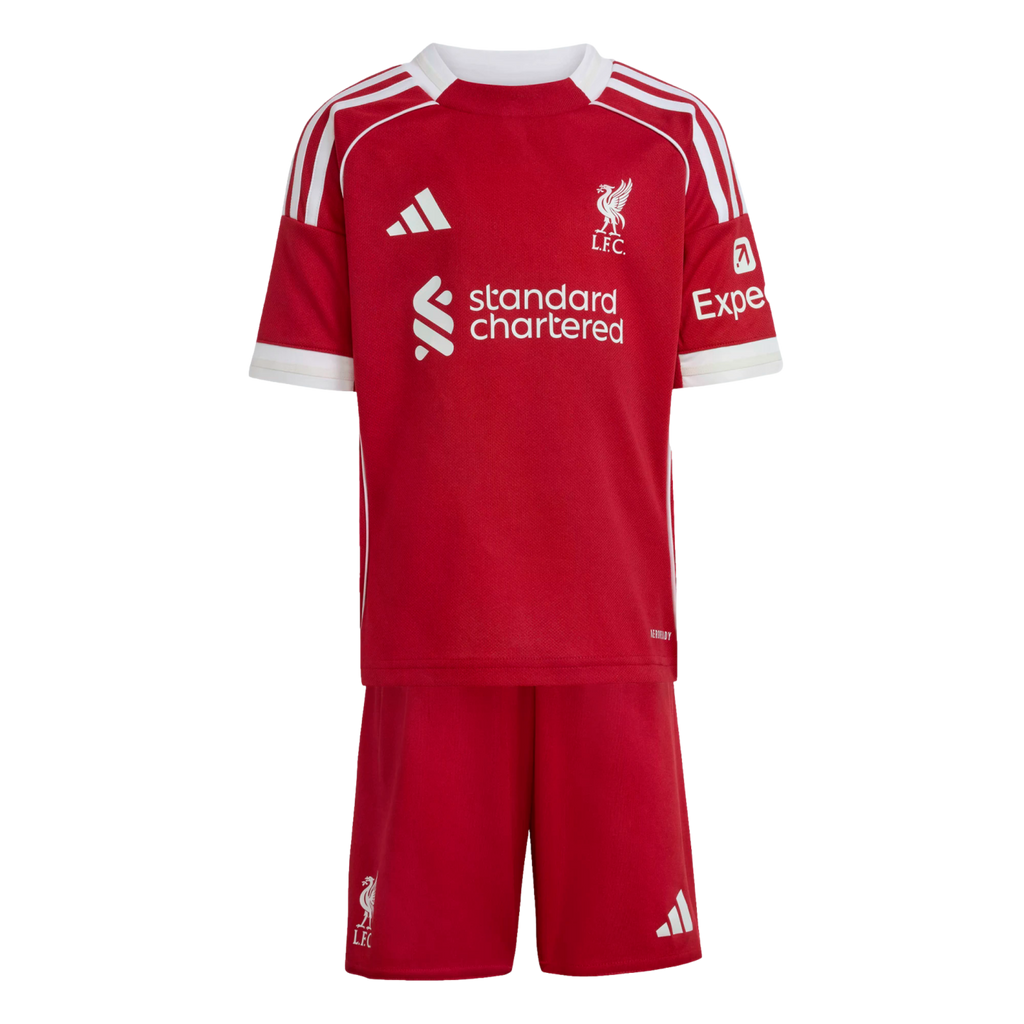 Adidas Liverpool 25/26 Toddler Home Mini Kit