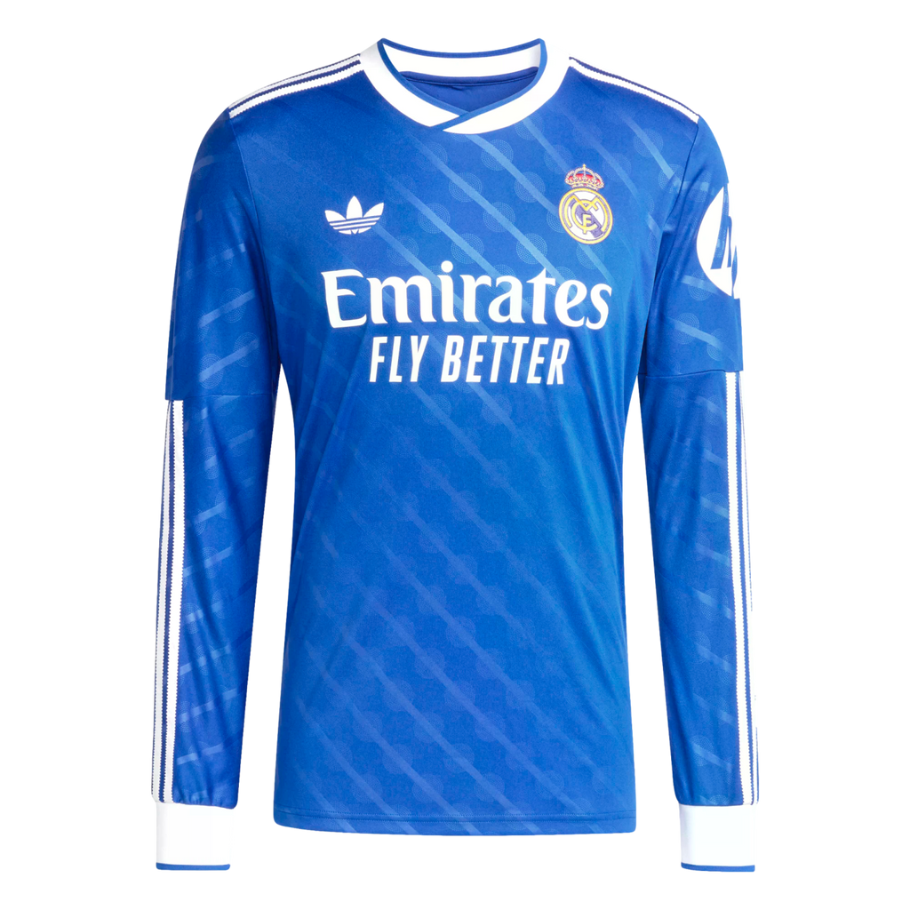 Adidas Real Madrid 25/26 Long Sleeve Third Jersey
