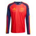 Adidas Spain 2026 Long Sleeve Home Jersey