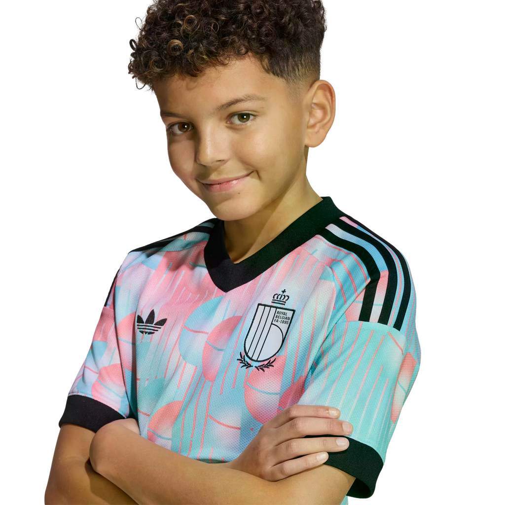 Adidas Belgium 2026 Youth Away Jersey