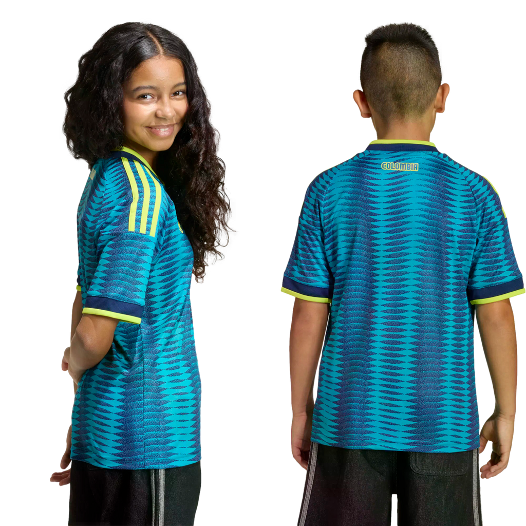 Adidas Colombia 2026 Youth Away Jersey