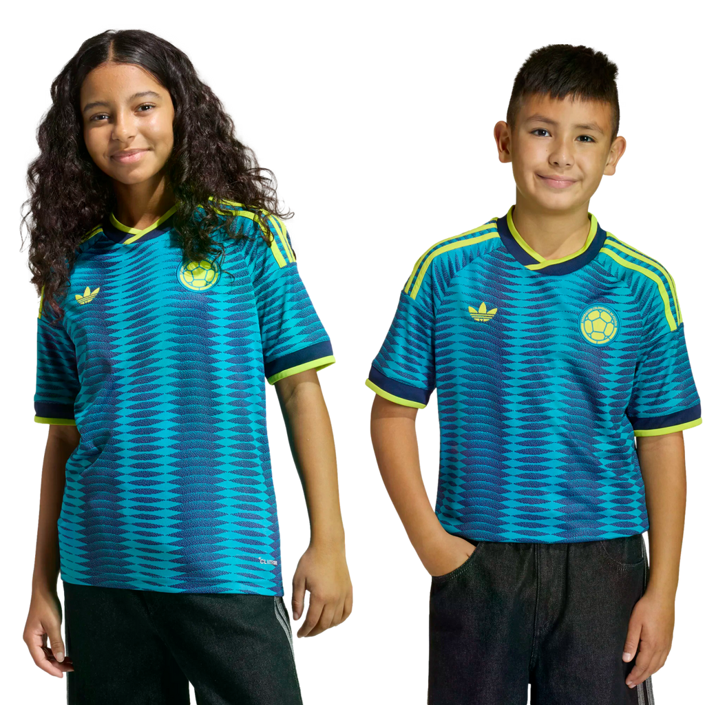 Adidas Colombia 2026 Youth Away Jersey