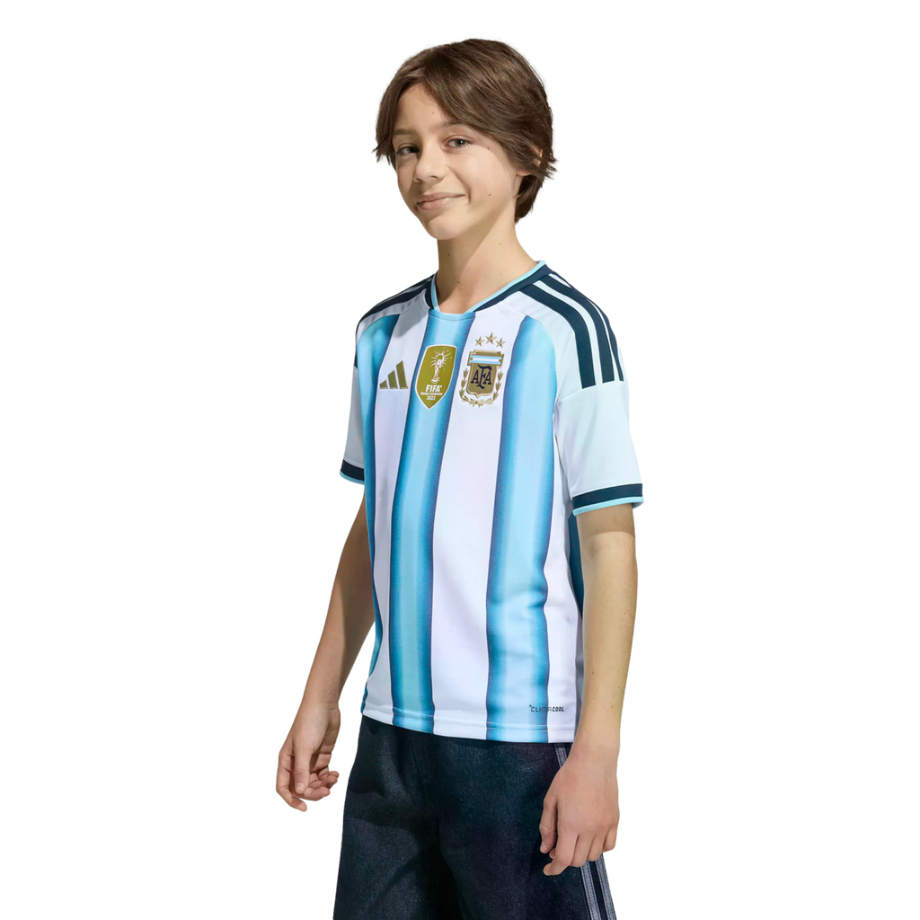 Adidas Argentina 2026 Youth Home Jersey