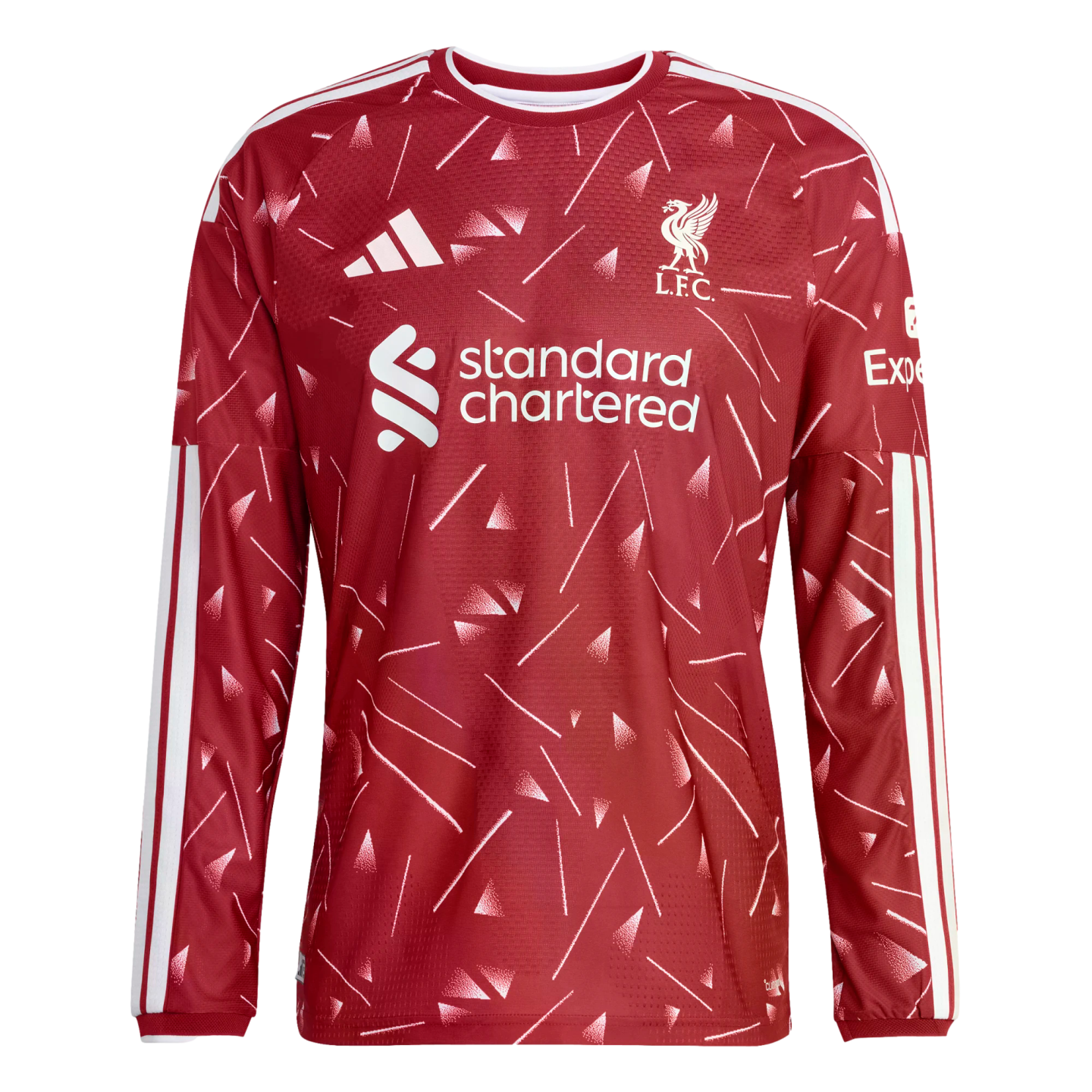Adidas Liverpool 26/27 Authentic Long Sleeve Home Jersey