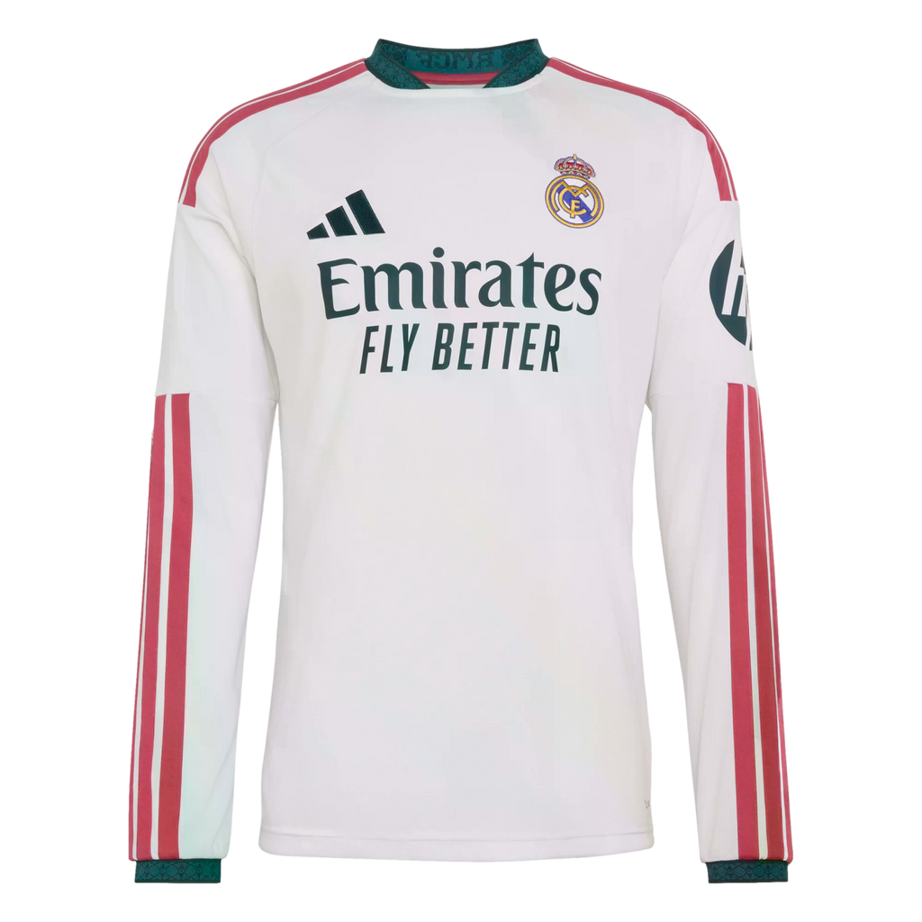 Adidas Real Madrid 26/27 Long Sleeve Home Jersey