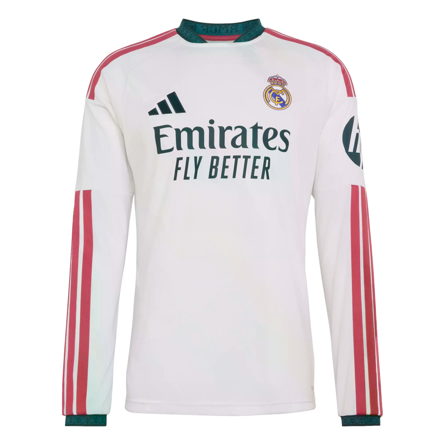 Adidas Real Madrid 26/27 Long Sleeve Home Jersey