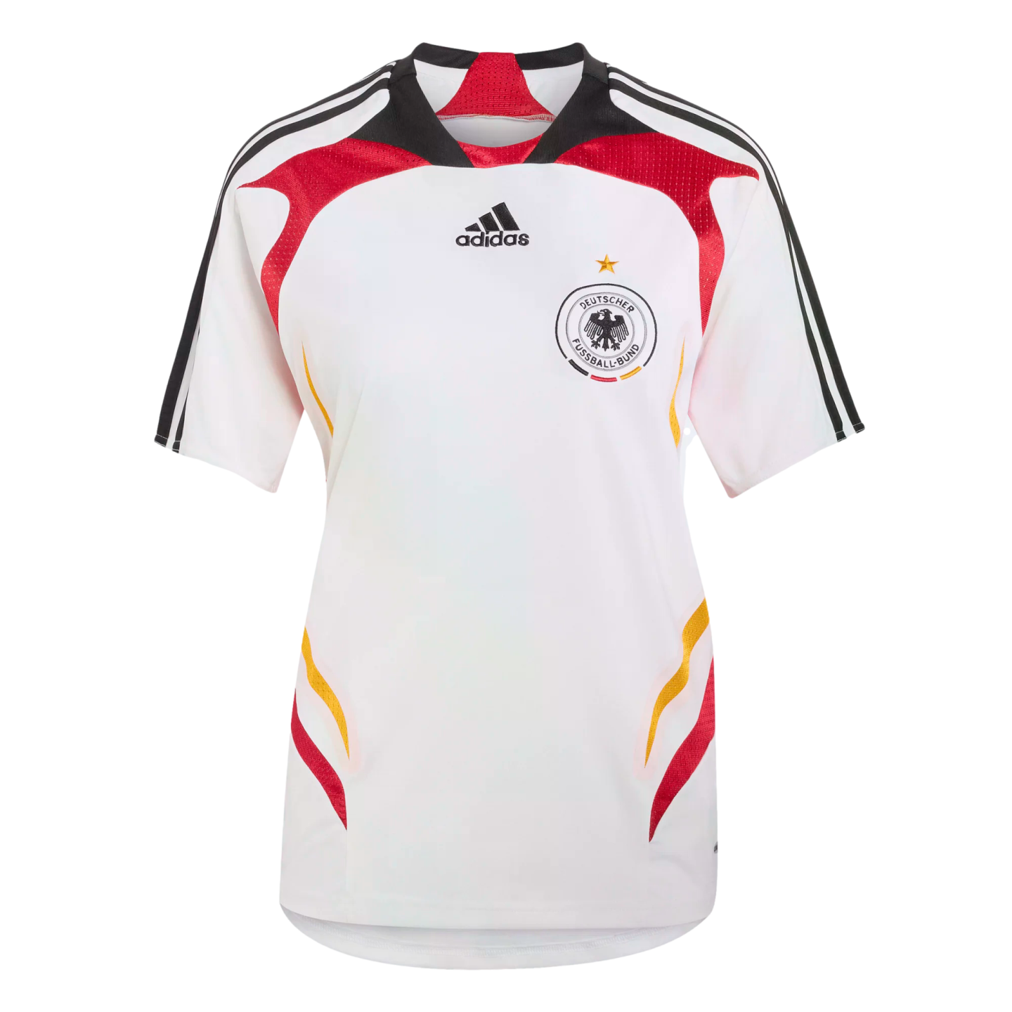Adidas Germany 2007 Retro Womens Home Jersey