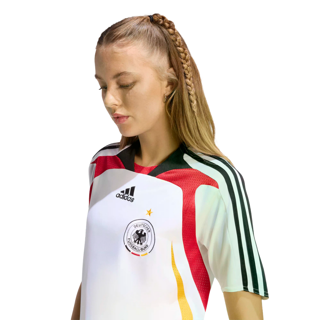 Adidas Germany 2007 Retro Womens Home Jersey