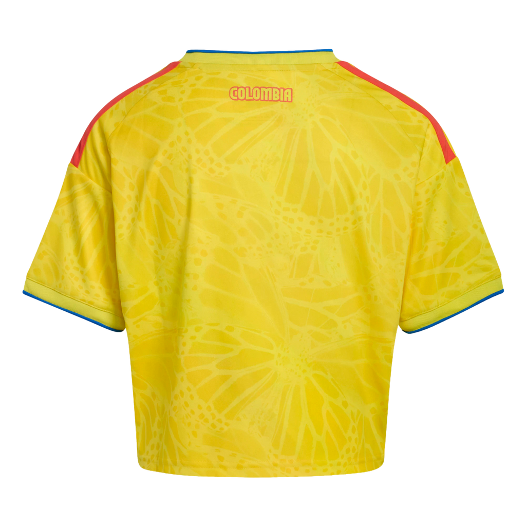 Adidas Colombia 2026 Womens Home Cropped Jersey