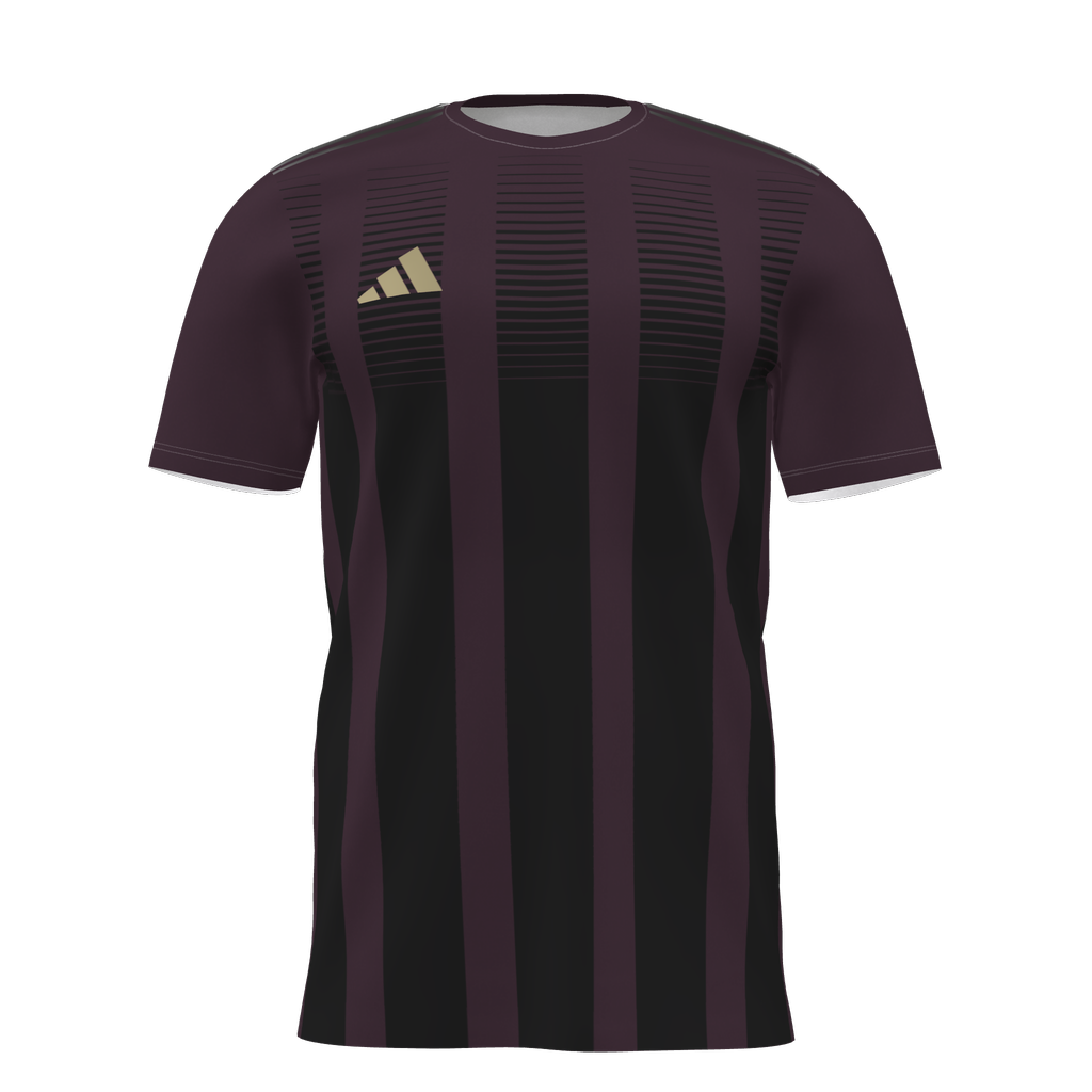 adidas Custom Graphic 25 Jersey Liv Fusion - Maroon