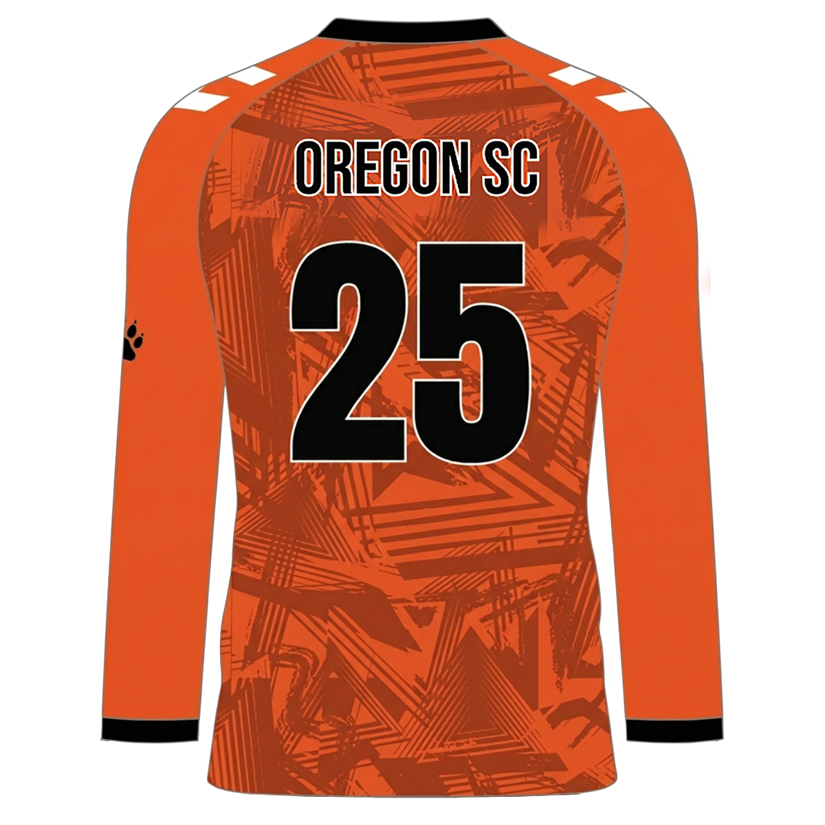 Hummel Youth Custom Oregon SC Long Sleeve Jersey - Orange