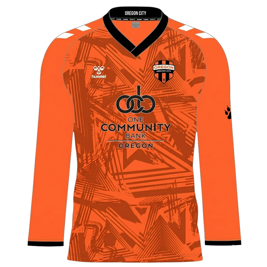 Hummel Custom Oregon SC Long Sleeve Jersey - Orange