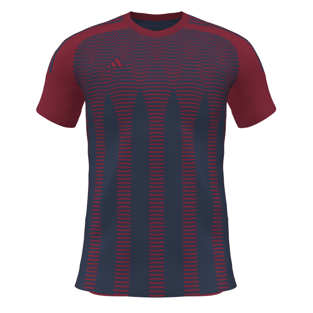 adidas Competition 25 Custom Jersey San Ramon FC - Navy/Red