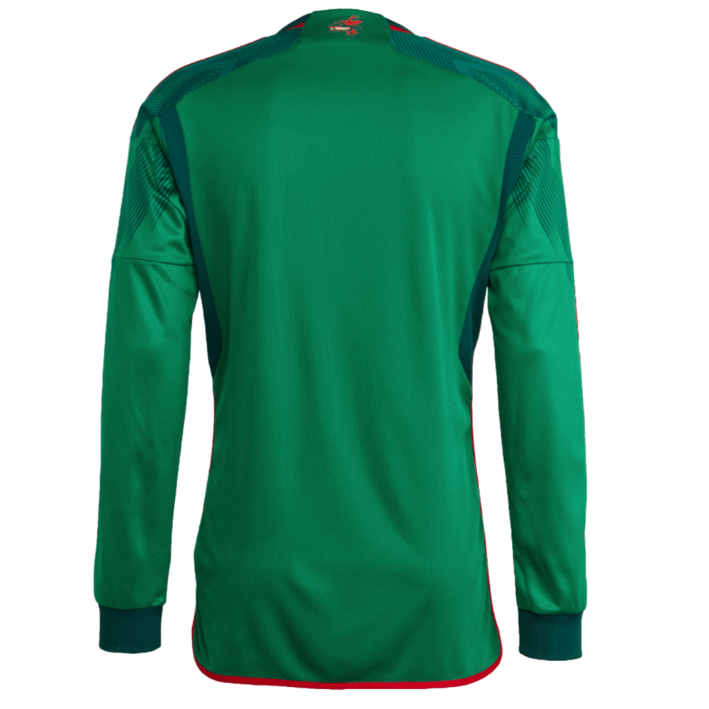 Adidas Men's Mexico 2022 World Cup Long Sleeve Home Jersey