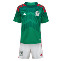 Adidas Mexico 2022 Little Kids Home Mini Kit