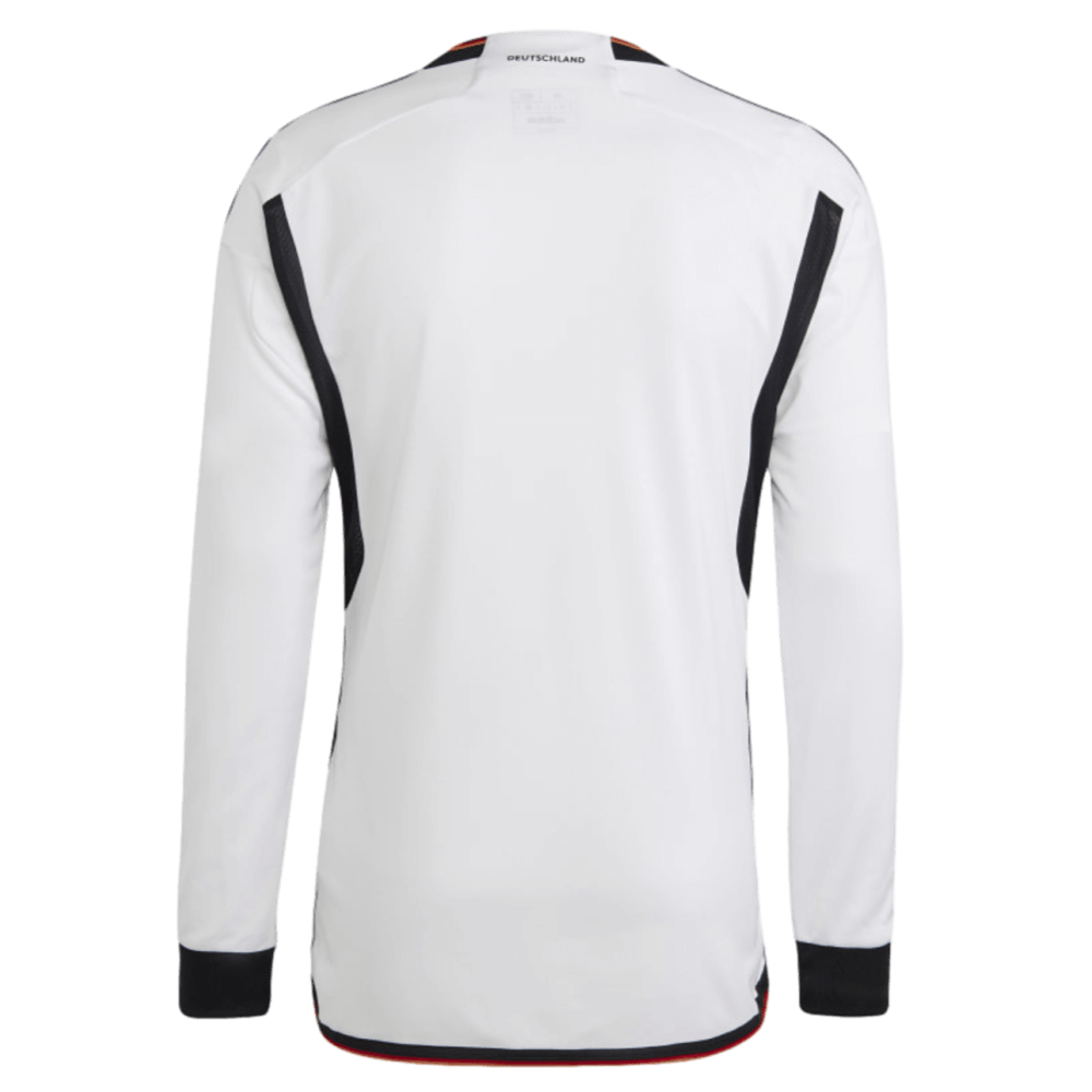 Adidas Germany 2022 World Cup Home Long Sleeve Jersey