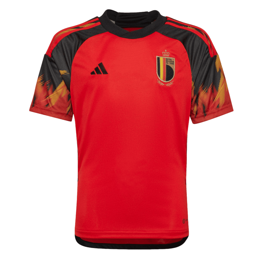 Adidas Belgium 2022 Youth Home Jersey