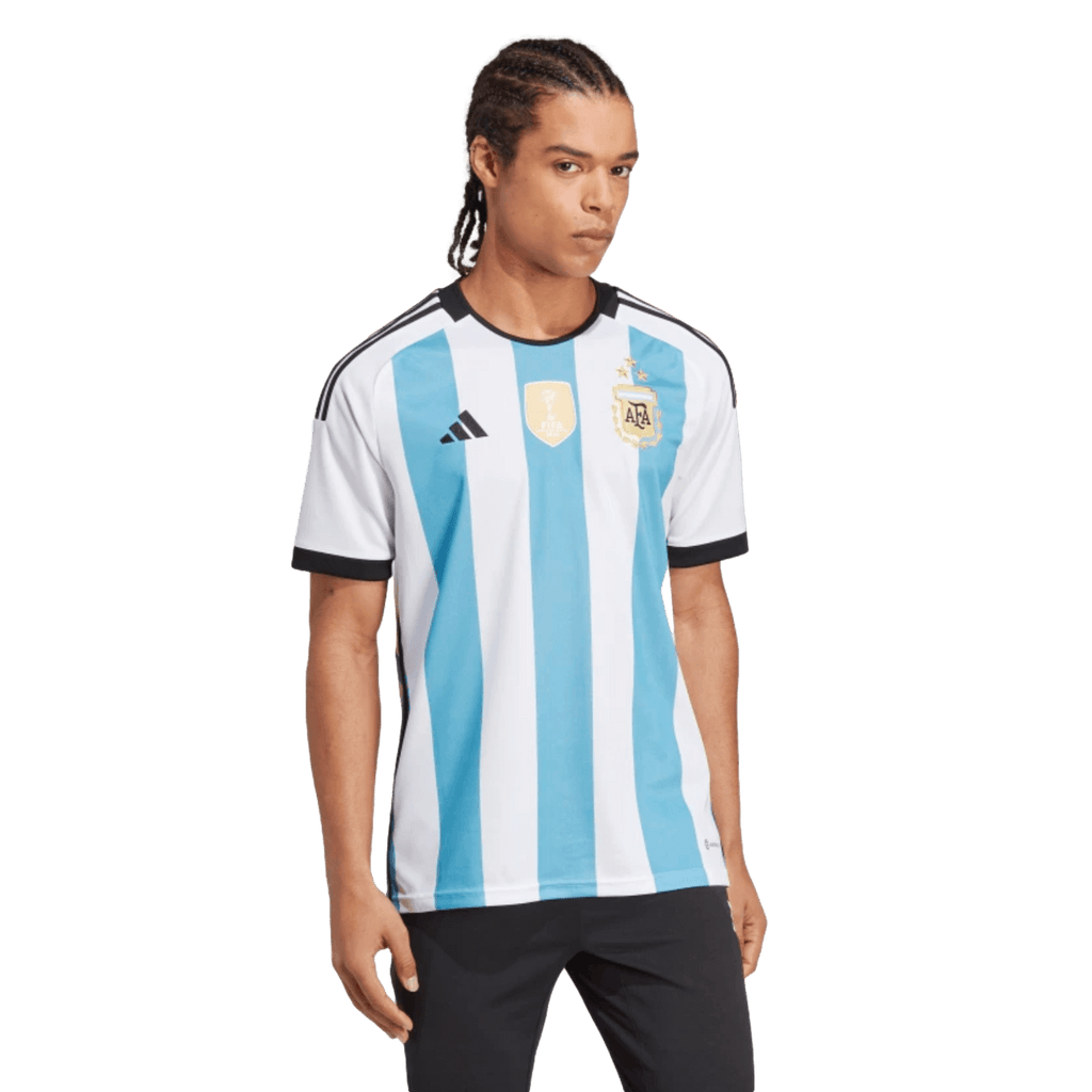 Adidas Argentina 2022 3-Star Winners Home Jersey