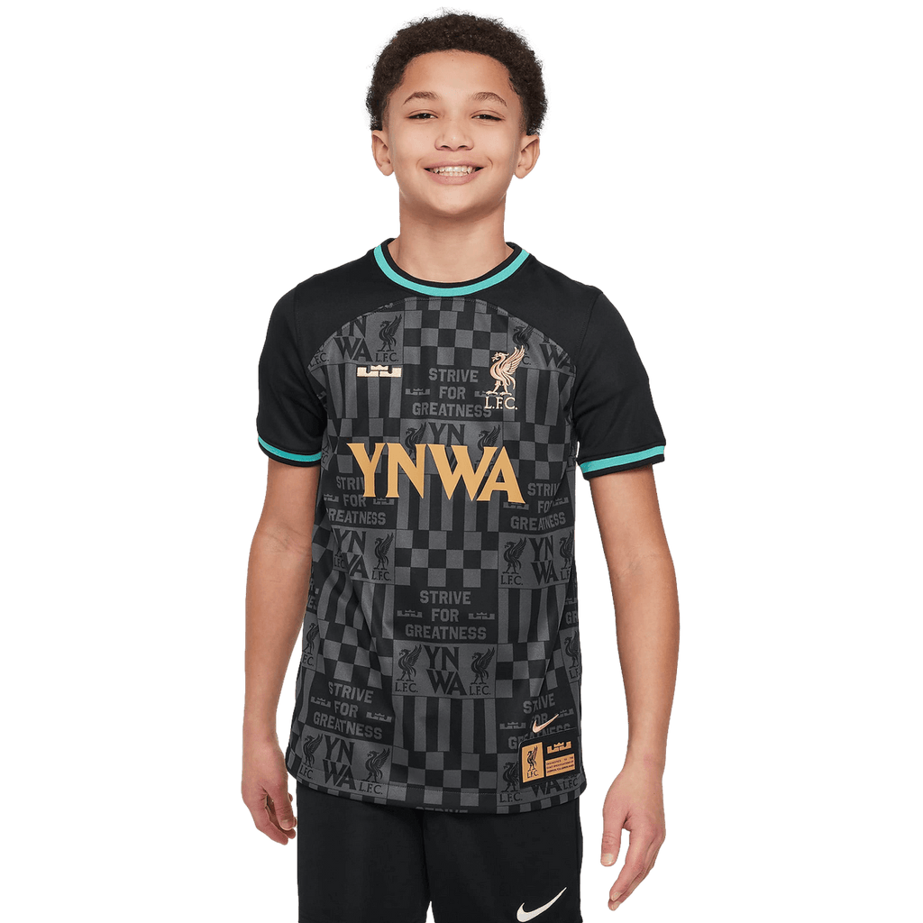 Nike Liverpool x Lebron 23/24 Youth Fourth Jersey