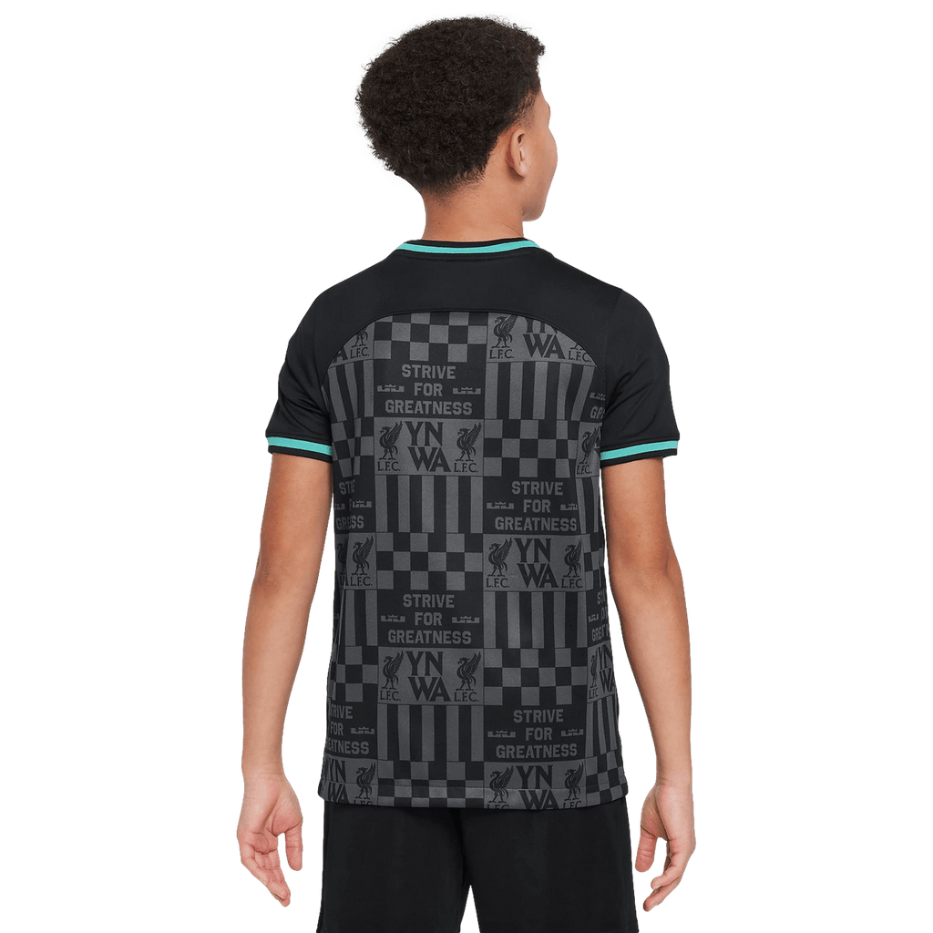 Nike Liverpool x Lebron 23/24 Youth Fourth Jersey