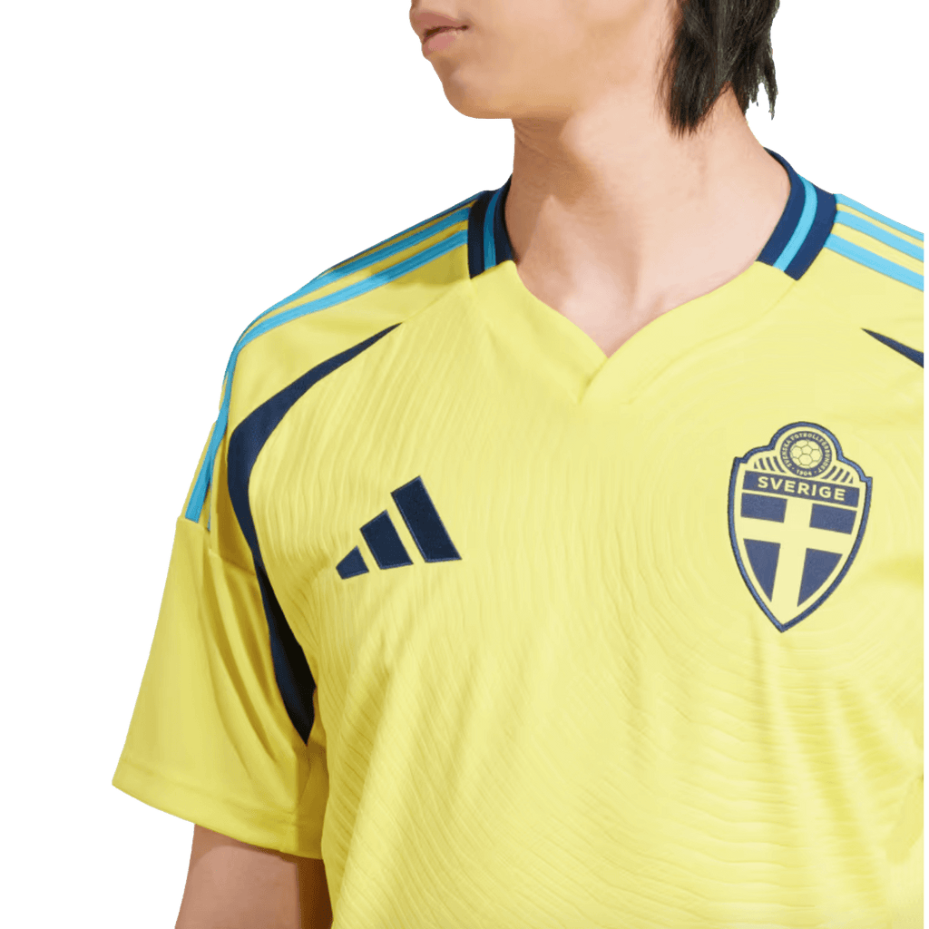 Adidas Sweden 2024 Home Jersey