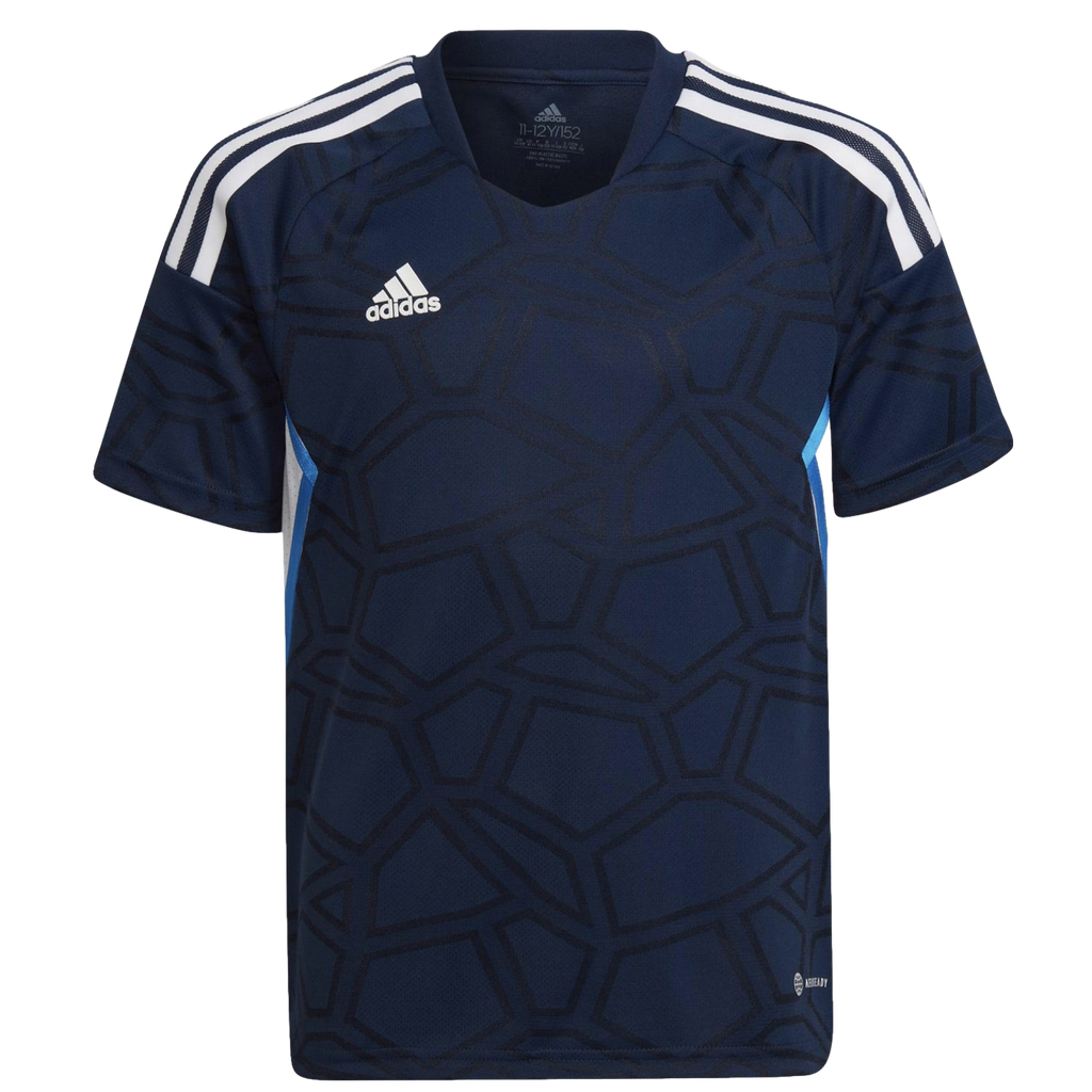 Adidas Condivo 22 Match Day Youth Jersey - Navy Blue