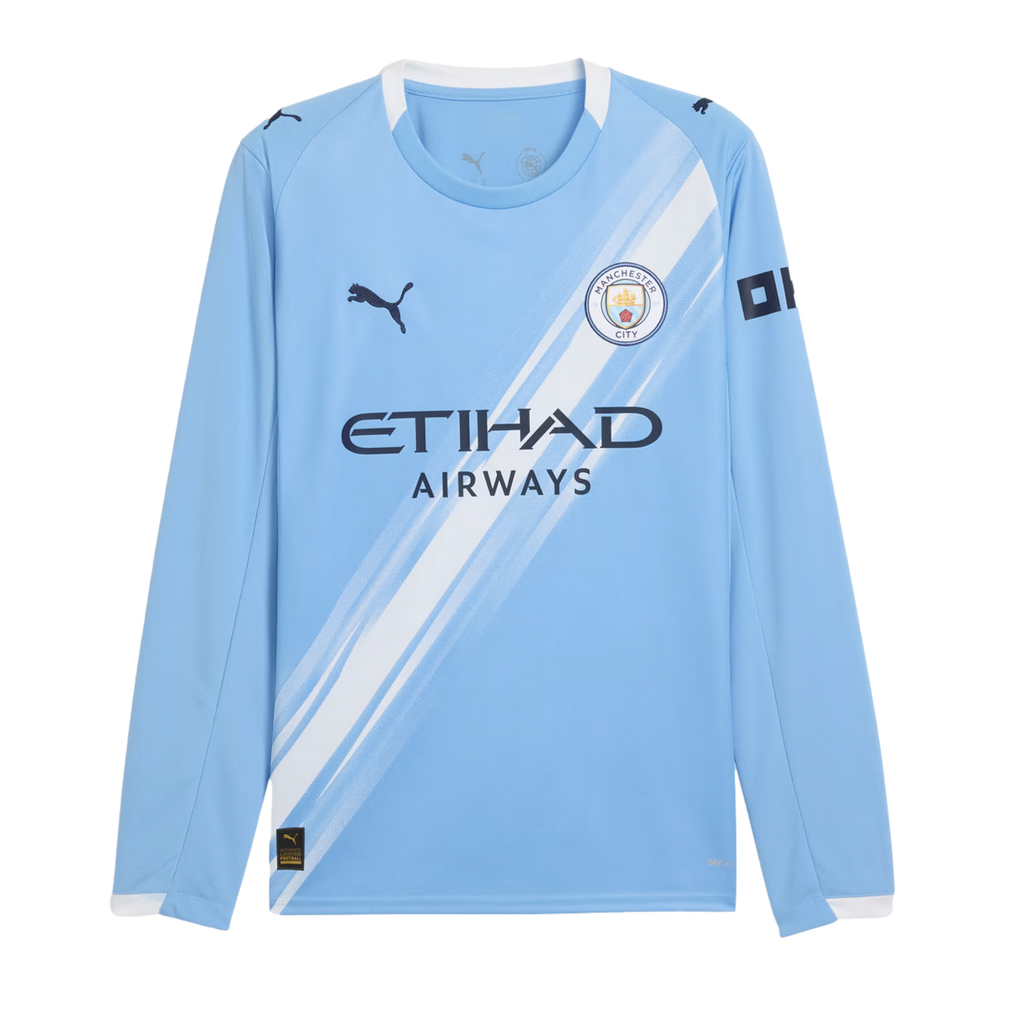 Puma Manchester City 25/26 Long Sleeve Home Jersey