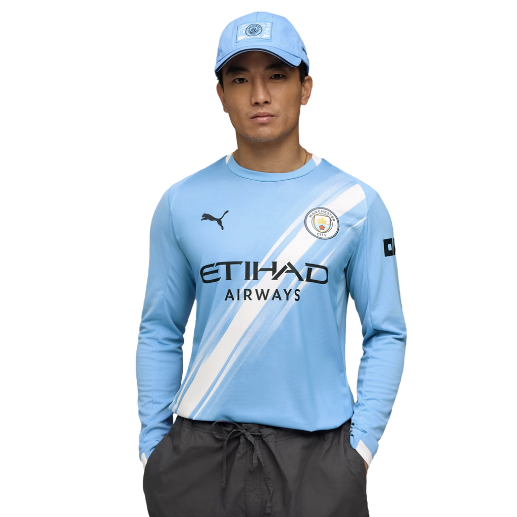 Puma Manchester City 25/26 Long Sleeve Home Jersey