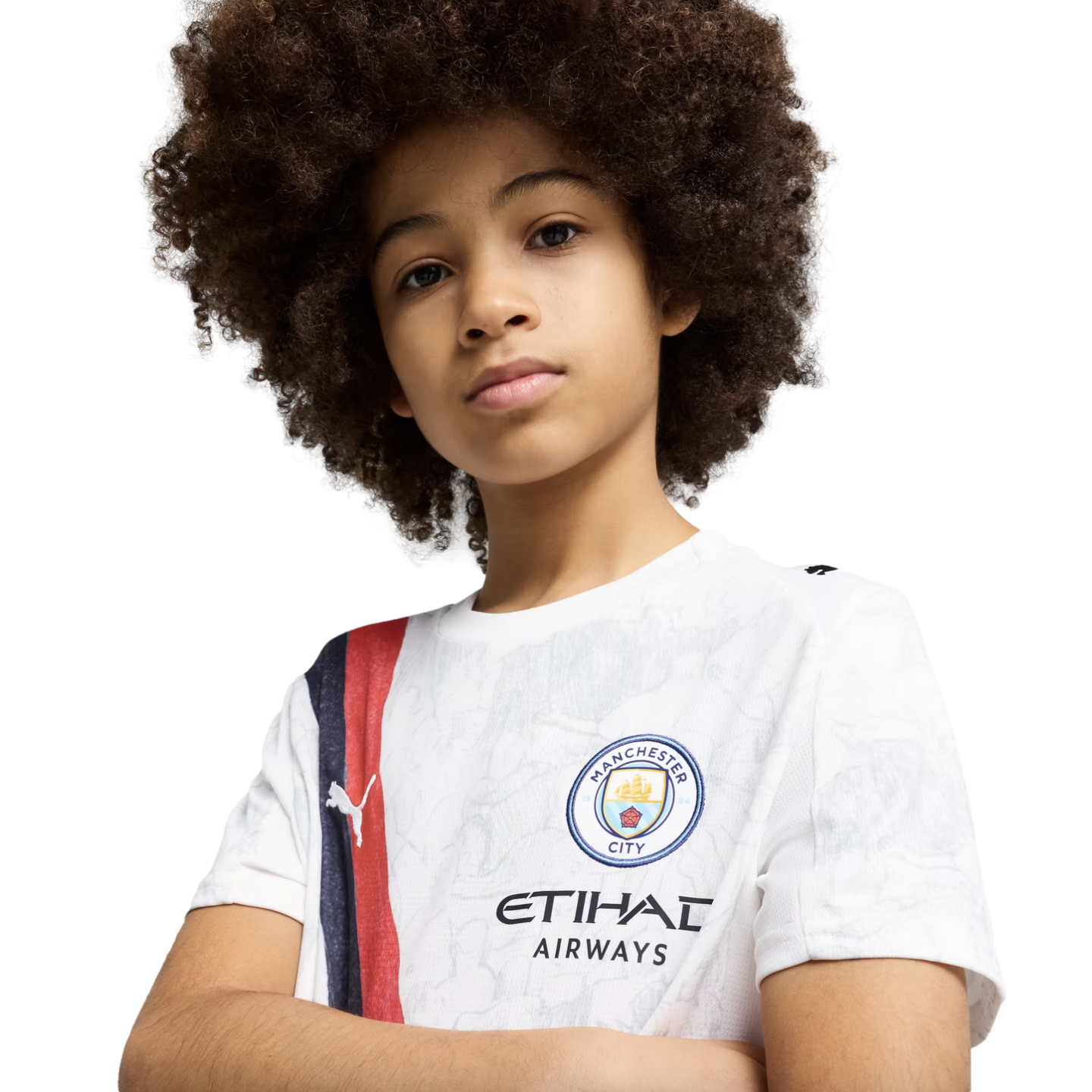 Puma Manchester City x KidSuper 2025 CWC Youth Home Jersey
