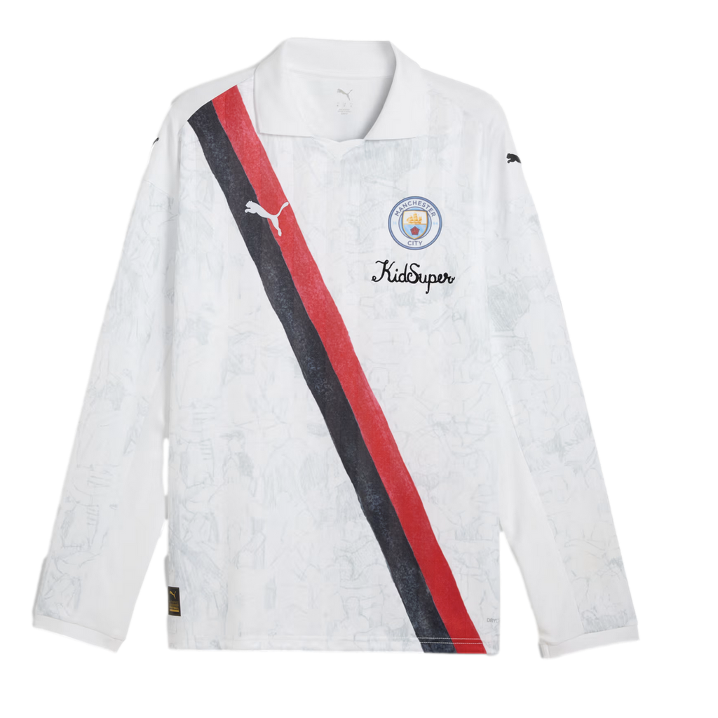 Puma Manchester City x KidSuper 2025 CWC Long Sleeve Retro Jersey