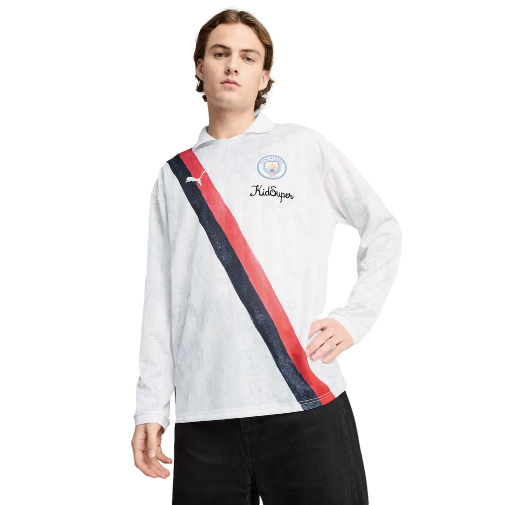 Puma Manchester City x KidSuper 2025 CWC Long Sleeve Retro Jersey