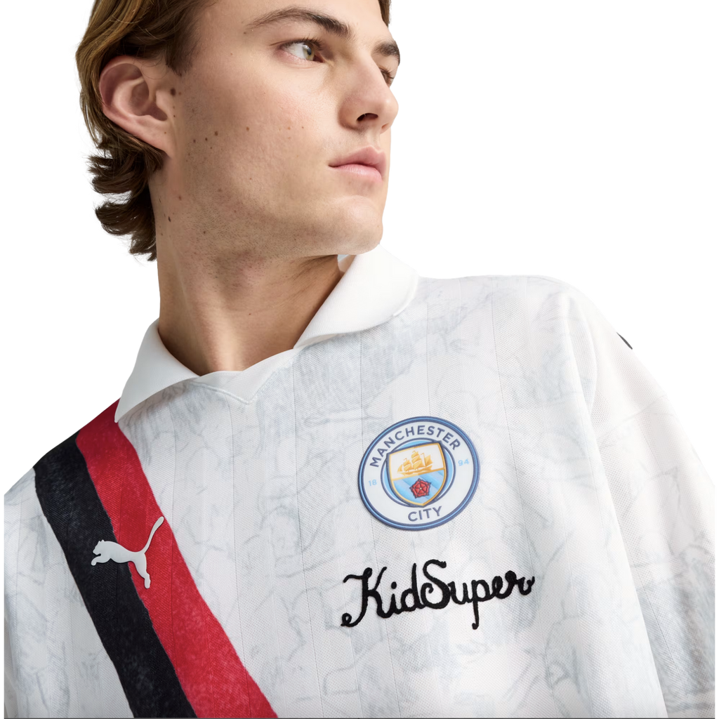 Puma Manchester City x KidSuper 2025 CWC Long Sleeve Retro Jersey