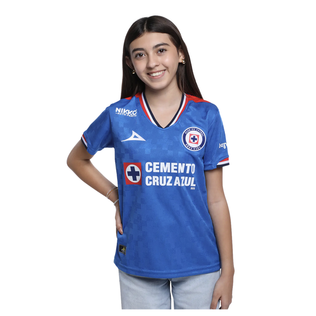 Pirma Cruz Azul 25/26 Youth Home Jersey