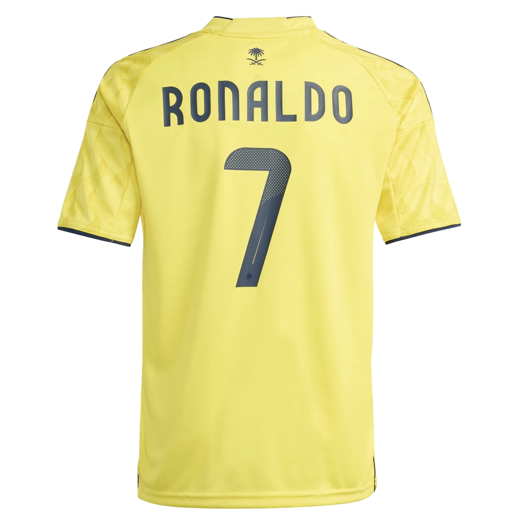 Adidas Al Nassr FC 25/26 Ronaldo Youth Home Jersey