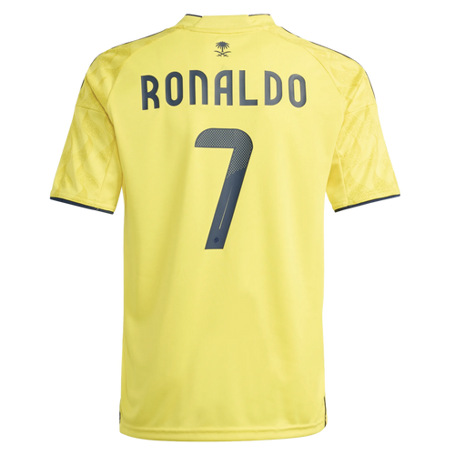 Adidas Al Nassr FC 25/26 Ronaldo Youth Home Jersey