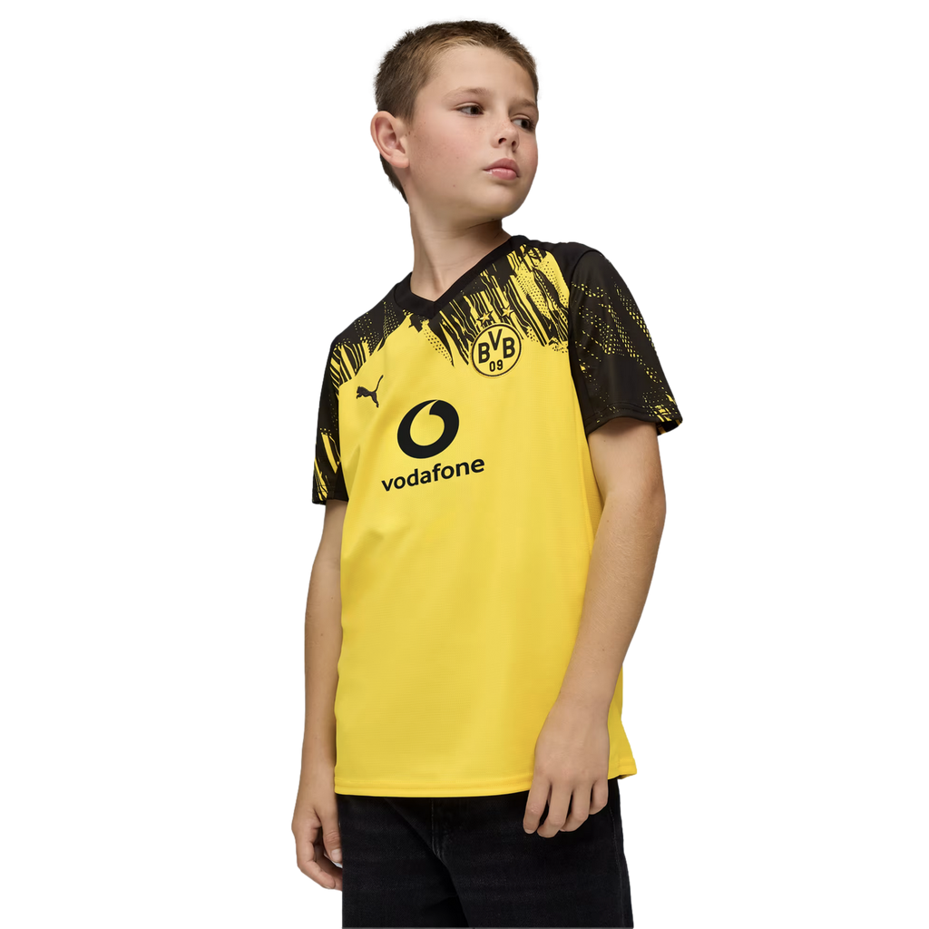 Puma Borussia Dortmund 25/26 Youth Home Jersey