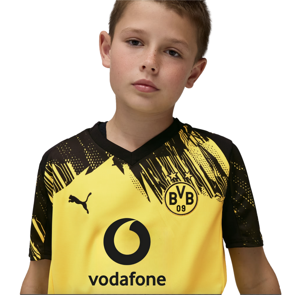 Puma Borussia Dortmund 25/26 Youth Home Jersey