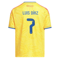 Adidas Colombia 2026 Luis Diaz #7 Youth Home Jersey