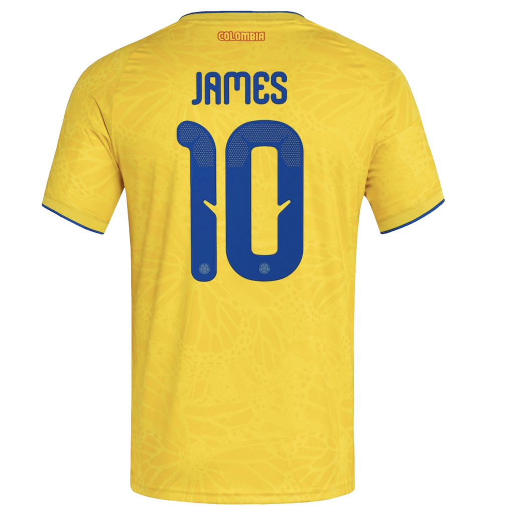Adidas Colombia 2026 James #10 Home Jersey