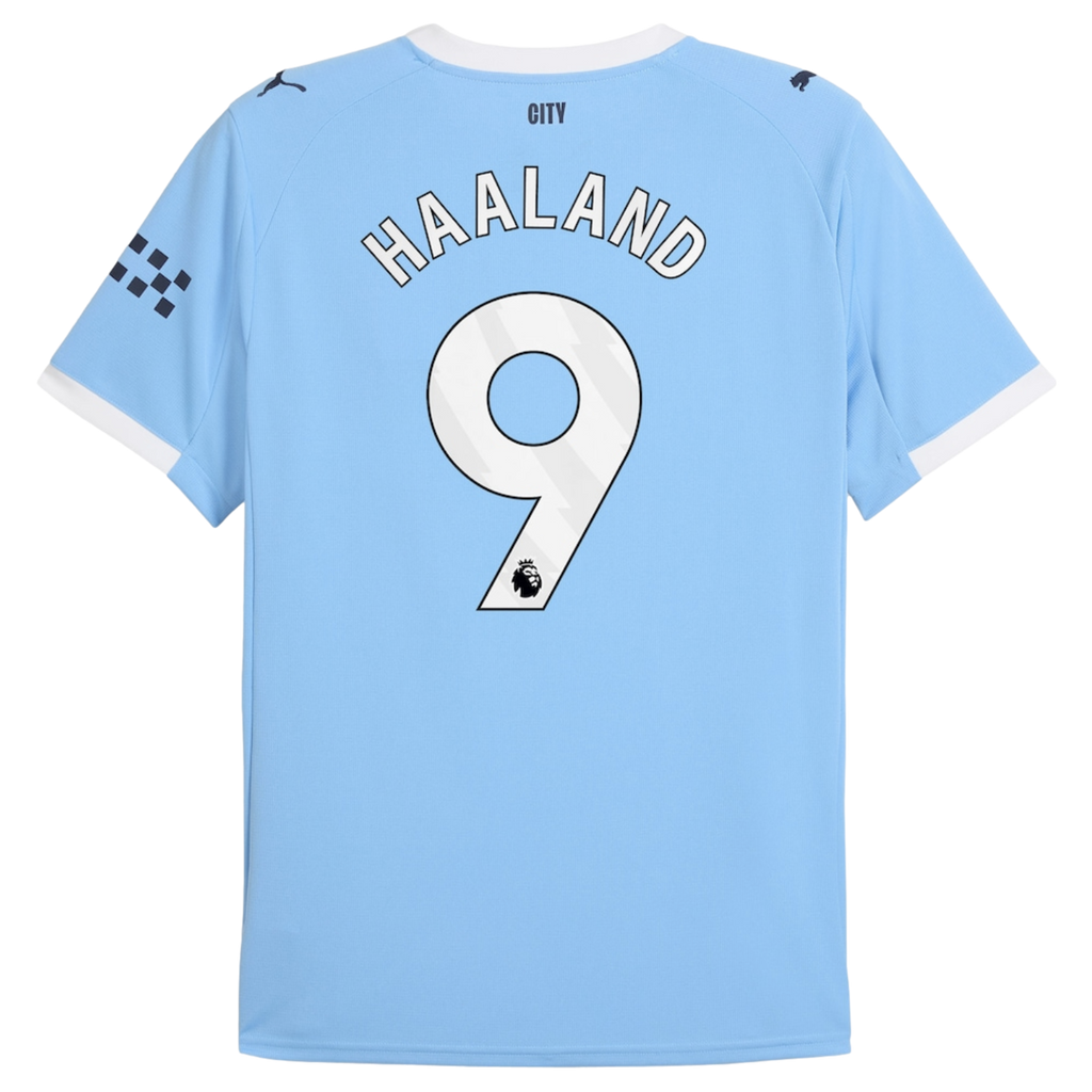 Puma Manchester City 25/26 Haaland #9 Youth Home Jersey